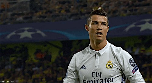 Cristiano Ronaldo goal against Dortmund animated gif