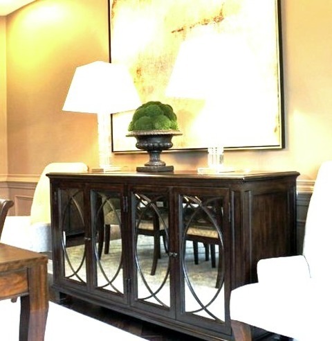 Kitchen Dining - Dining RoomKitchen/dining Room Combo - Large Dark Wood Floor And Brown Floor Kitchen/dining