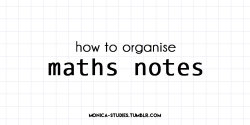 monica-studies:I tend to have two note books