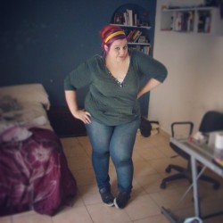 lulinix:  #Everyday #outfit. #pinkhair #purplehair #pretty #fat