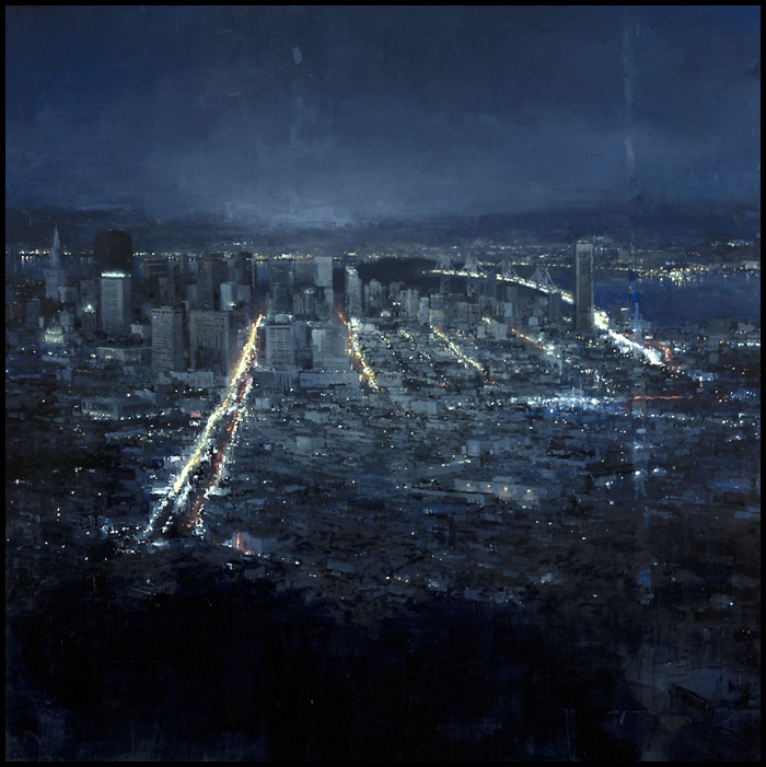 crossconnectmag:  Paintings by Jeremy MannSan Francisco-based artist Jeremy Mann (born