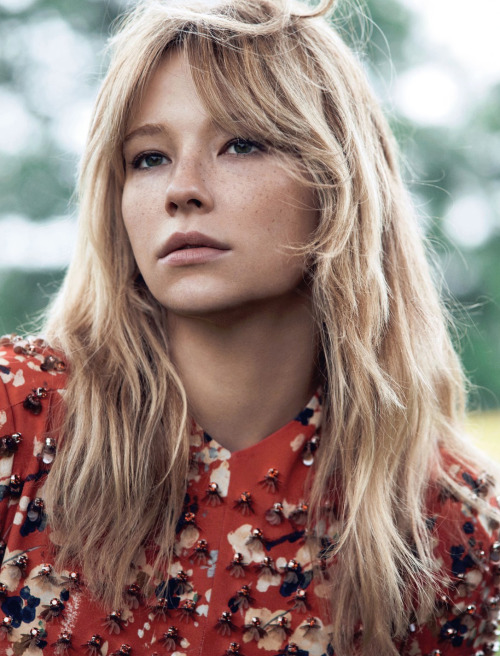 totallyinlovewithfashion: Haley Bennett in “The Spirit Of Place” by Lachlan Bailey for D