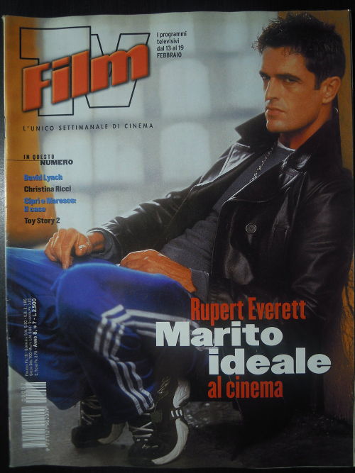 Rupert Everett Cover Project continues Film TV 2000, February 13, n.7 Italy hi-res