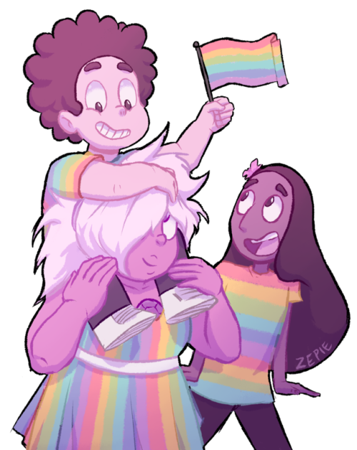 ze-pie:  Last day of Pride Month!