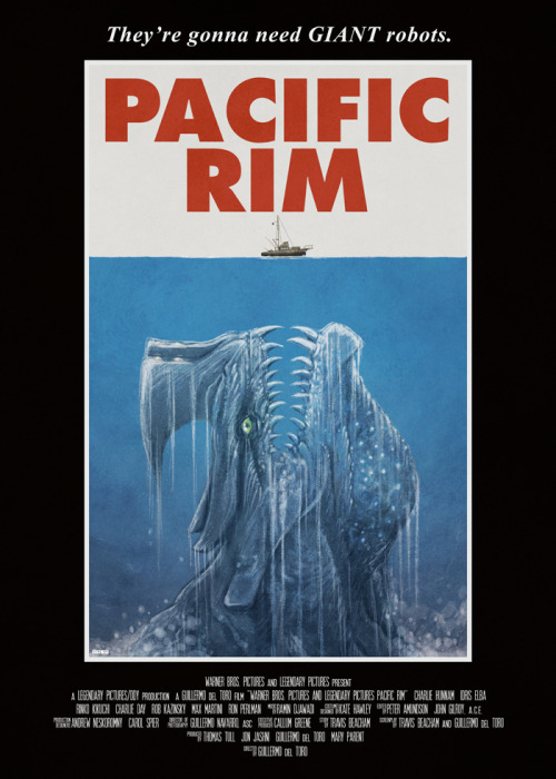 thepostermovement:Pacific Rim by Matt Ferguson