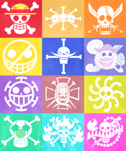 daiifukuu:  One Piece - Jolly rogers 