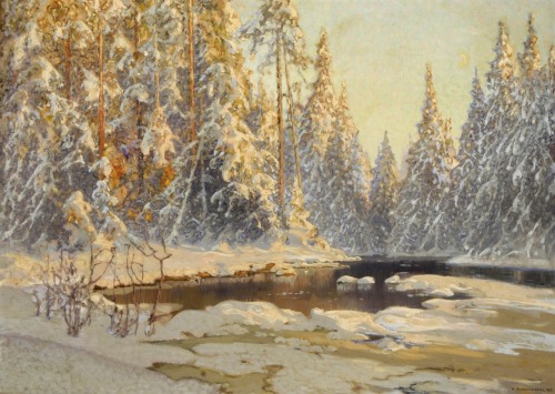 Anshelm Schultzberg (1862-1945, Sweden)Landscapes 2Schultzberg was a Swedish landscape painter, spec