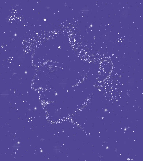 heatherhattrick:  We lost a star, but the night sky gained a constellation  R.i.p David Bowie 