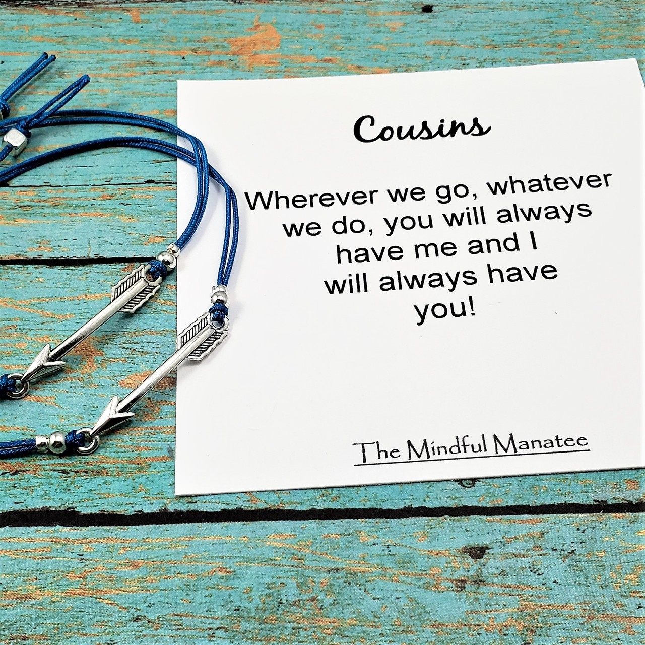 matching cousin bracelets