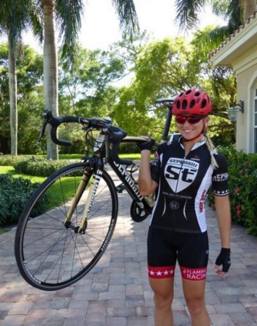 stradallicycle: Stradalli Cycle – Papa John’s Pizza Cyclist Madison Kelly While South Florida may no