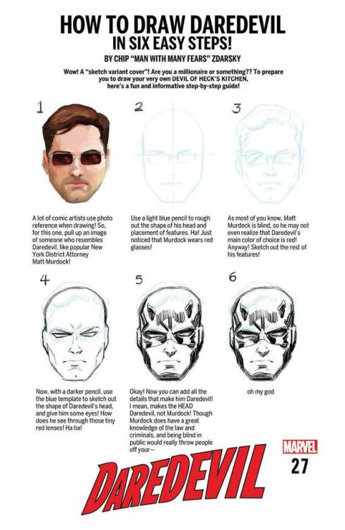 zdarsky:I’m doing a whooooole bunch of these for Marvel Comics!HOW-TO-DRAW SKETCH VARIANTS with thes