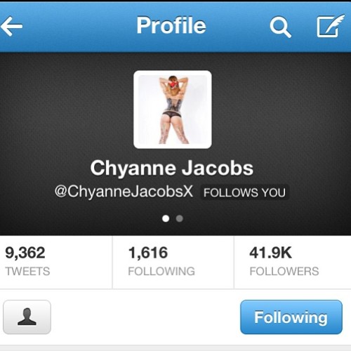 Haha my favorite #pornstar follows ya boy.. She ain’t the only one tho #ywy