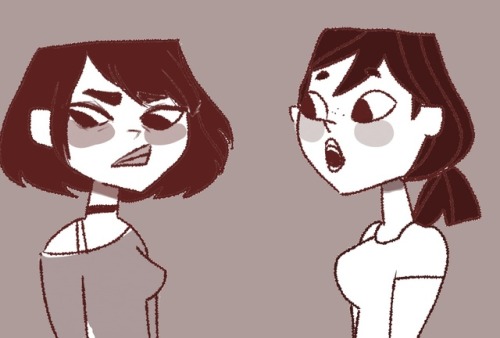 bakedpotater: Headcanon that Gwen has naturally brown hair (which she hates). The first time Court s