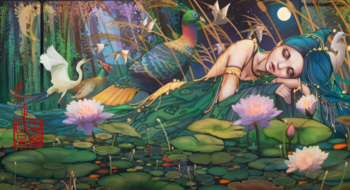 lohrien:  Illustrations by Jie He