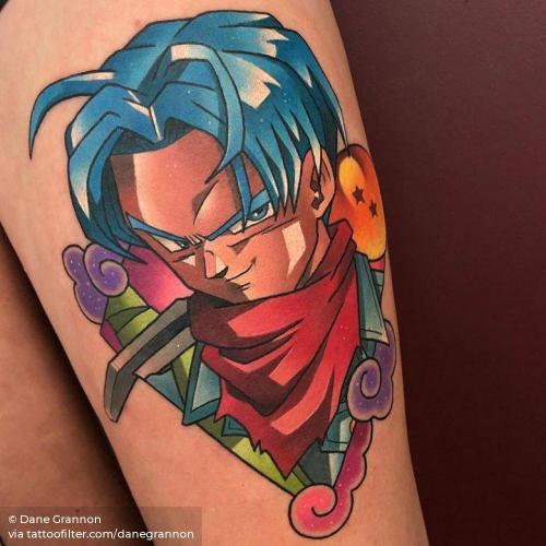 By Dane Grannon, done in Hull. http://ttoo.co/p/35609 anime;cartoon;comic;danegrannon;dragon ball characters;dragon ball z;facebook;fictional character;thigh;trunks;tv series;twitter