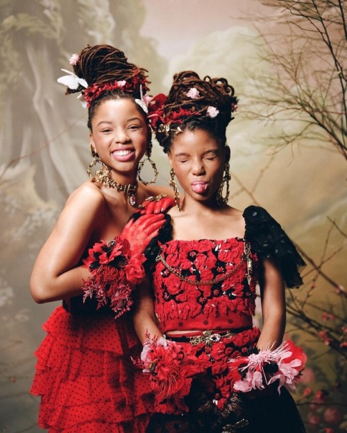 thesoulfunkybrother:  -  Rodarte portrait Series: Women that inspire us  ChloeXHalle.Ph. Autumn de Wilde