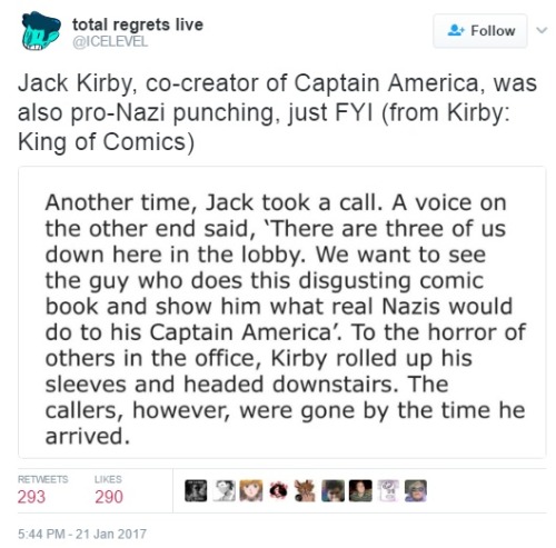 mmmbuttery: mahdialynn: blessed International Punching Nazis Appreciation Day, everyone. Make everyd