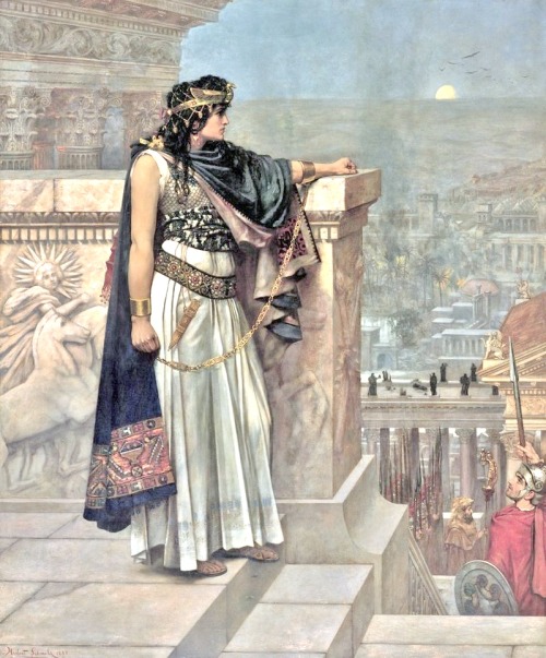 gaius-marius:  Zenobia’s last look on Palmyra | 1888
