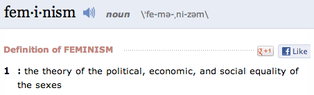 purifyed:  ”I believe in equality but I don’t agree with feminism”        