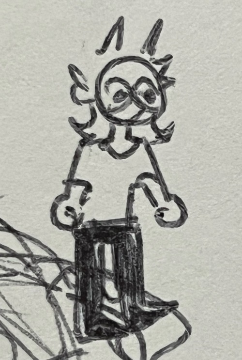 a very silly very tiny doodle of Tord