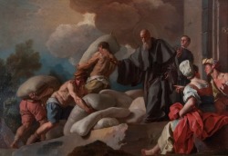 neapolis-neapolis:Francesco De Mura, San Benedetto provvede miracolosamente al grano