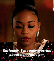 valeskajeremiah:  anissa pierce in every episode:   the book of secrets: chapter