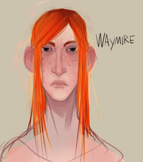 deadwooddross:Practicing skin tonesss with Daigon (Abel) and Waymire! Those are their last names btw