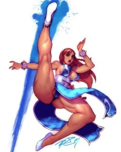 ladychunli68: Chun-Li by  robaatox   ;9