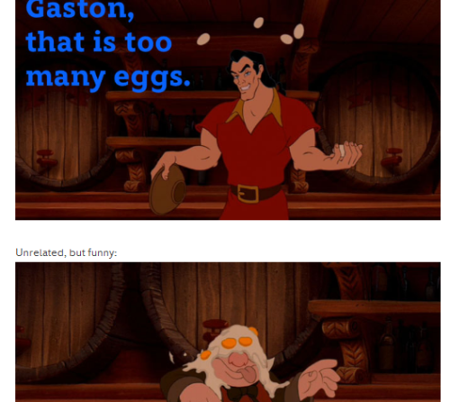 disneyismyescape: Disney makes me laugh whenever they make something about Gaston