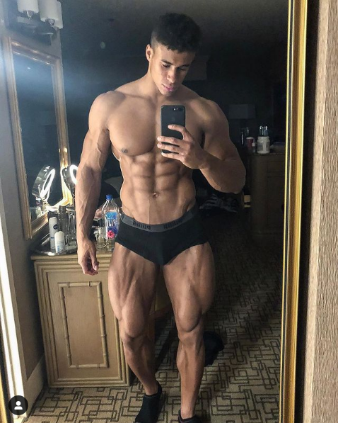 non-caucasian:Onome Egger - 225 - 235lbs (102.1 - 106.6kg)	6'2" (188cm)Born 1996, Onome Egger is half Austrian half Nigerian bodybuilder from a small town in Austria who started lifting weights when he was 16 years old.