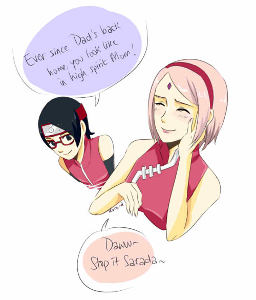 kuro-d:  No complain Sasuke, you got a lot to make up. And you know so well that your wife is a strong woman. 