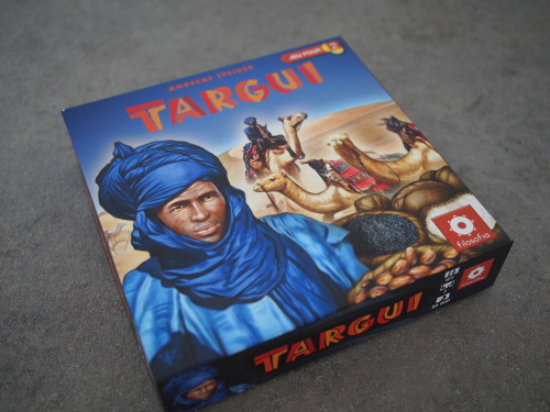 cargonoir:Suivi de Targui, un jeu que j’aime de plus en plus. On est désormais bien rodés aux règl