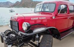 jacdurac:    1955 Dodge Power Wagon it has a Cummins 6BT and Automatic Tranny  and other creature comforts
