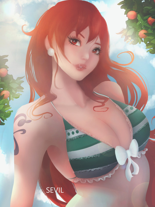 Fan art, Nami/One pieceDeviantArt : https://www.deviantart.com/lyria21Insta : https://www.instagram.