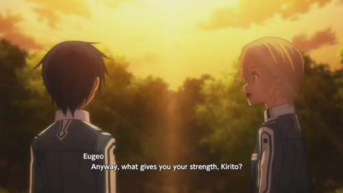 kiri-thirsty: Rising Steel Kirito & Eugeo training duel BUT MAKE IT GAY(ER)