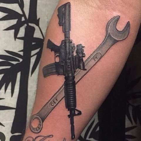 Hi Def Ink Tattoo Studio Tattoo By Tattoomaker Guns Tools Ar15