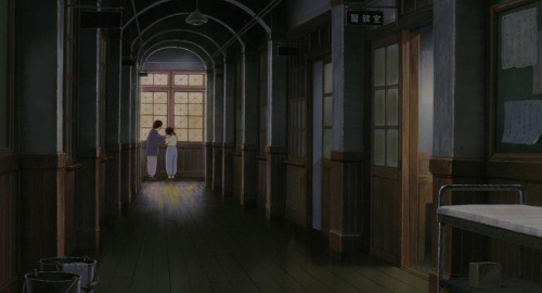 anime-backgrounds:  Grave of the Fireflies. Written and directed by Isao Takahata and animated by Studio Ghibli. Grave of the Fireflies [Blu-ray] 