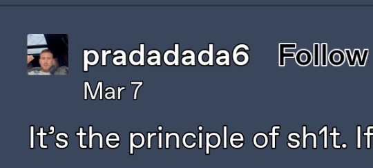 wanderer-chronicles:wanderer-chronicles:pradadada6:It’s the principle of sh1t. If you don’t want me doing it to you, don’t do it to me.TIK-TOKKER DETECTED