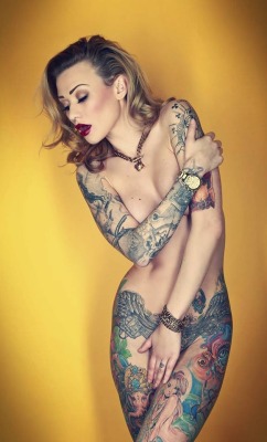 inked-babes-are-among-us:  Source:Sexy Inked