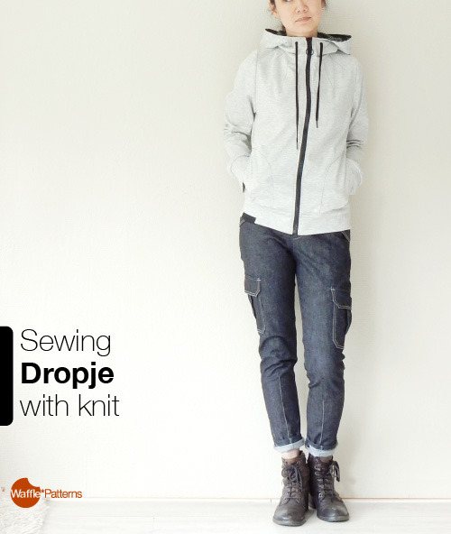 Tips for sewing Dropje with knit fabrics
and how to attach hood stringI just released the optional extra sleeve pattern for Dropje vest. This time I want to share tips for sewing this with knit fabrics.
Although the original Dropje is drafted for...