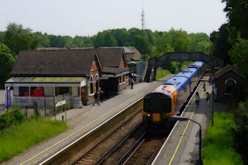 Frimley Rail Station, Surrey