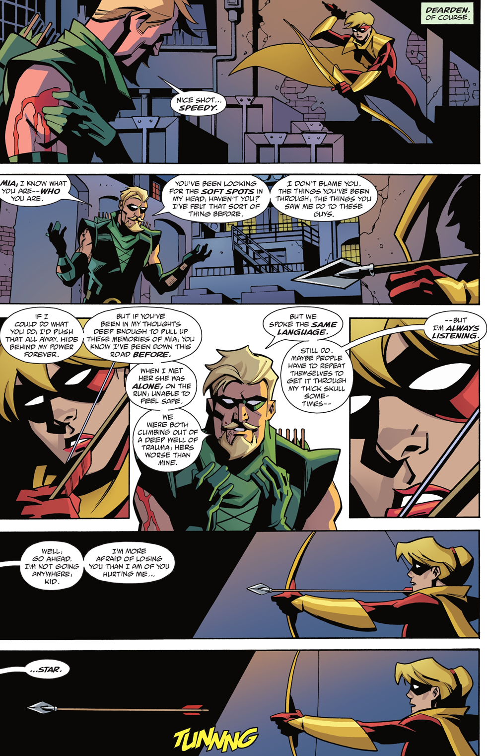 Comic Excerpt] That's what Mia taught me. (Green Arrow 80th Anniversary  100-Page Super Spectacular) : r/DCcomics