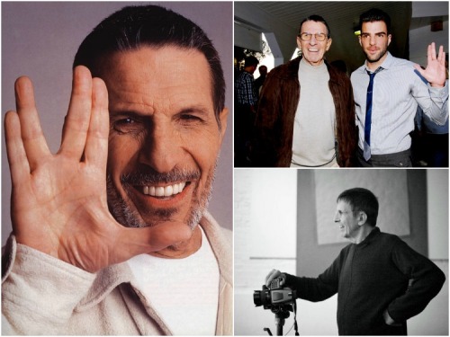 outofficial:R.I.P, Leonard Nimoy: “I have such deep admiration and love for him. He’s an incredible man,” Zachary Quinto said. (read more)