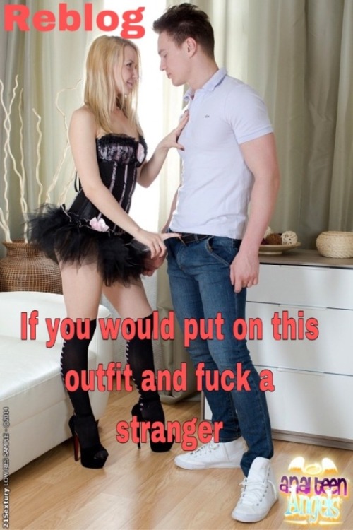 totalbottomslut:I’d love to be dressed like her to get my boipussy pounded hard