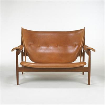 On a related note, I’m suddenly certain that I need a double-wide, leather Finn Juhl “Chieftan” chair. You don’t see much leather and Danish teak together, for some reason that may be a good one, but is not apparent from this chair.