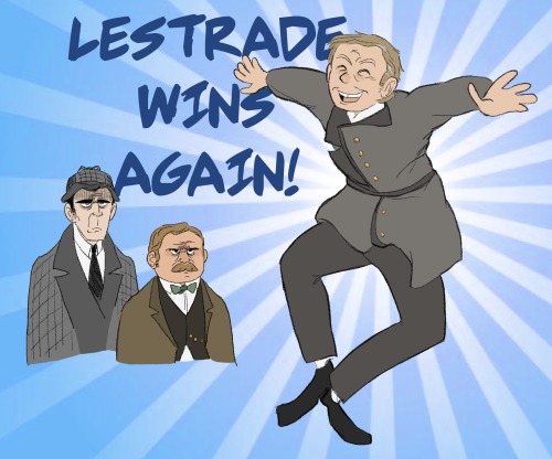 If There Are Zero Lestrade Fans Then I Am No Longer On This Earth