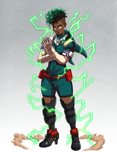 The Start Of A Series Of Illustrations Inspired By My Hero Academia, But With My Own Twist, Of Course.