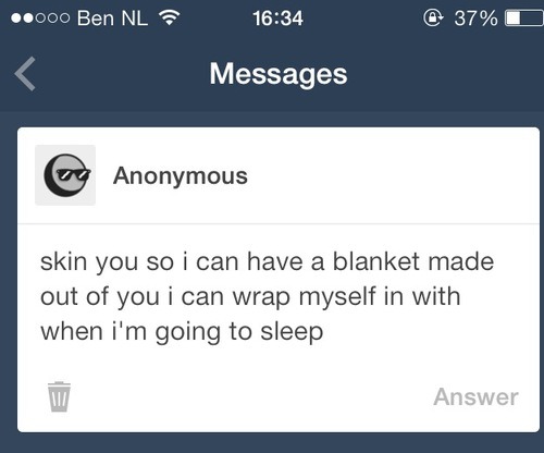 I want to _____ you.
