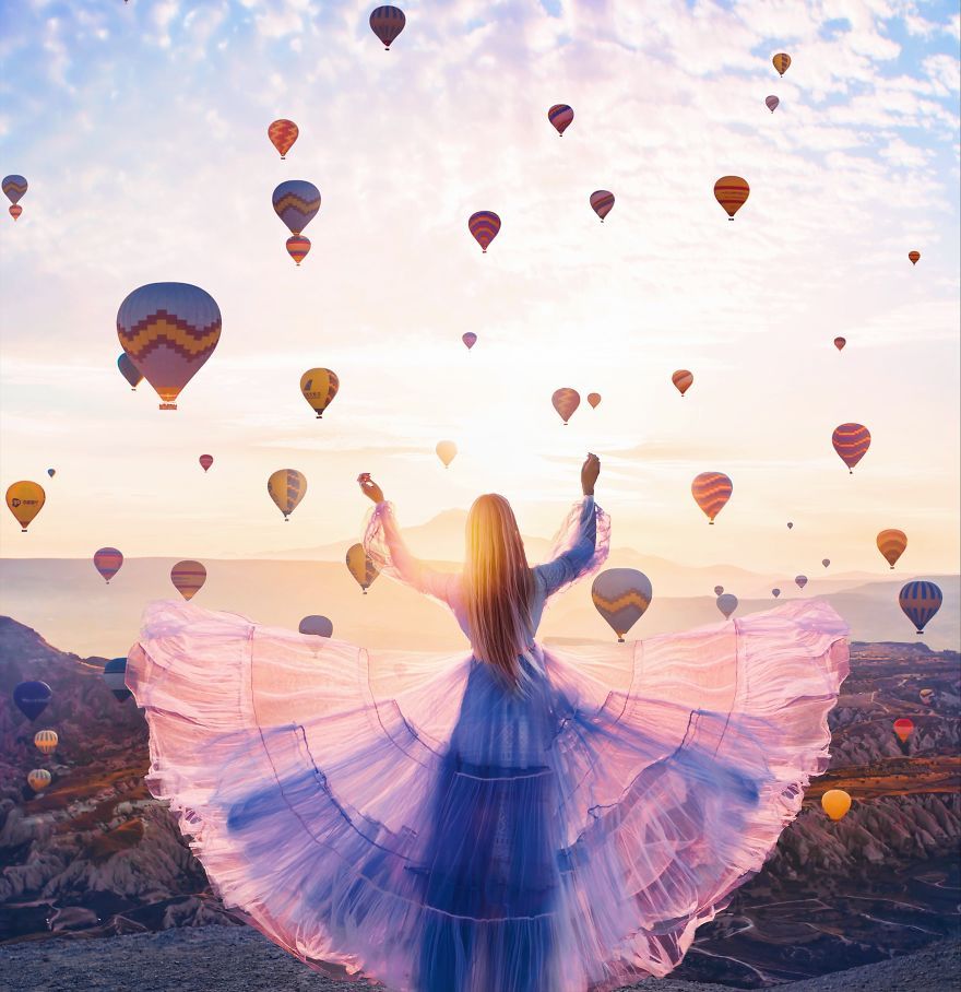 culturenlifestyle: Tale of The Artist Who Photographs Beauties in Gowns Against Idyllic