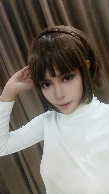 Makoto Niijima make up test. Hi! It’s been a long time I didn’t post anything. Sorry to 